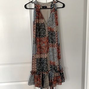 Vici mini dress with belt